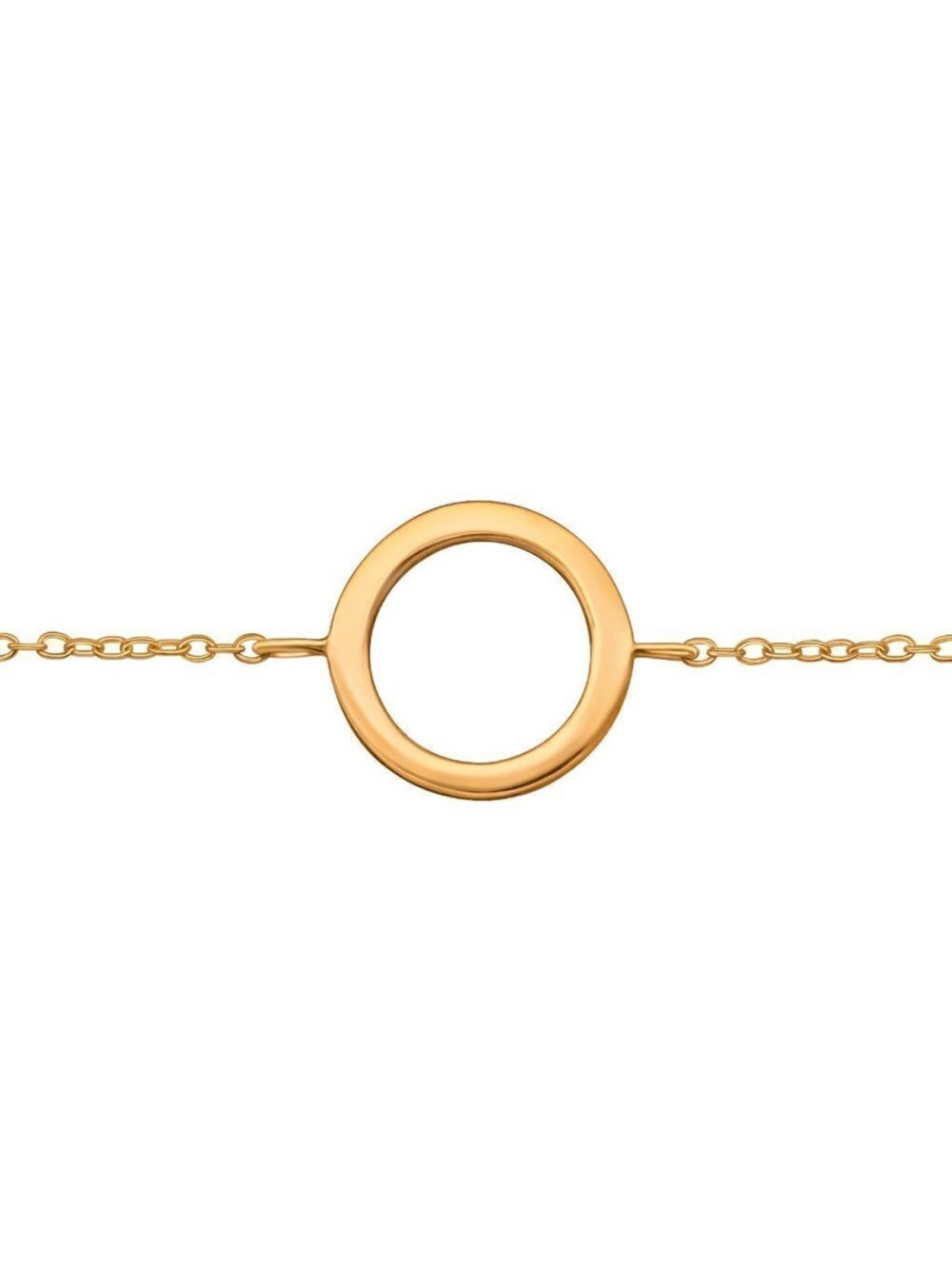Rose Gold Dainty Round Bracelet